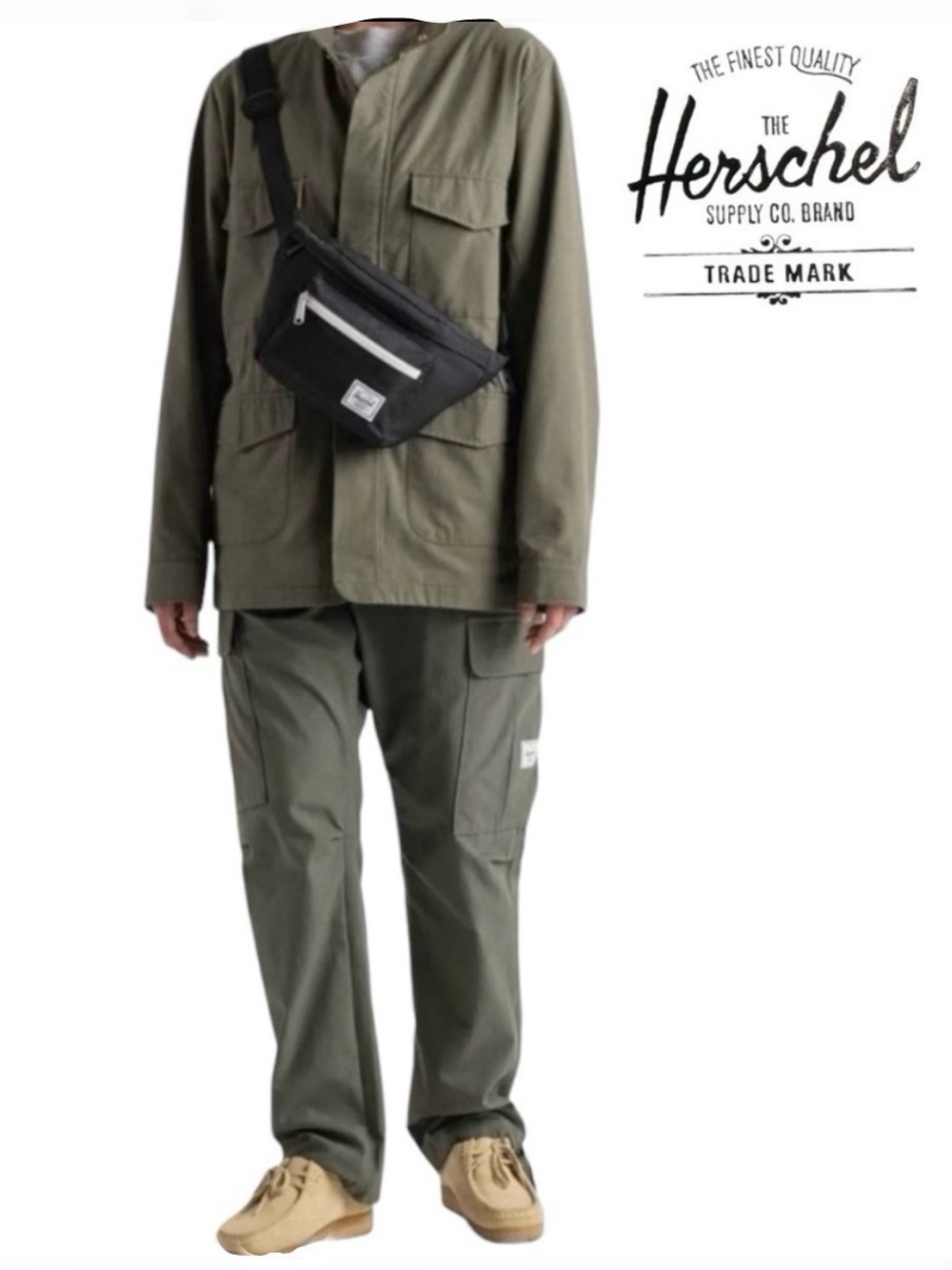 The Herschel Supply Co. (NWT) Fanny Pack/Belt Bag, 100% recycled Body